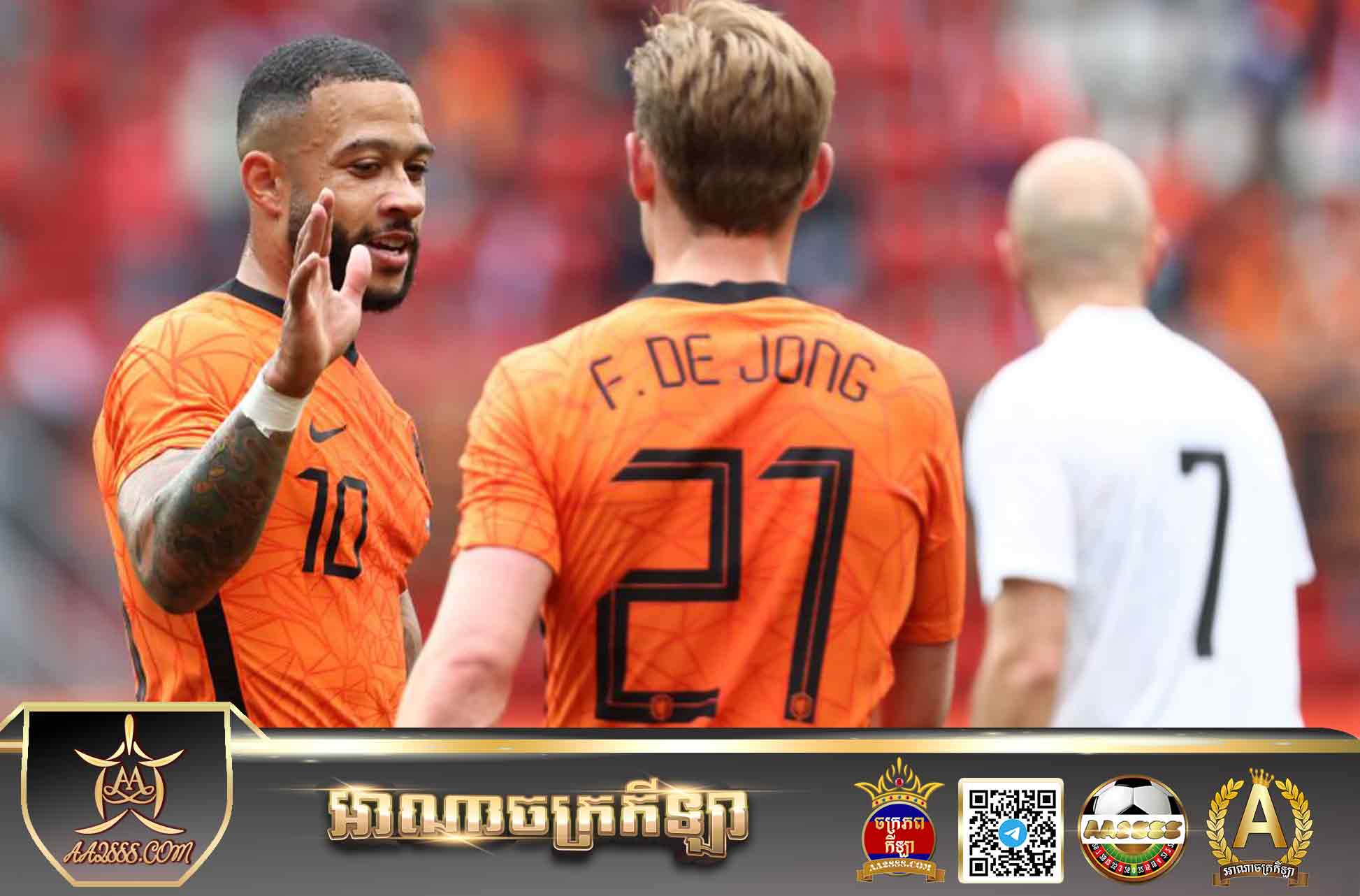 De Jong and Depay absent against Belgium