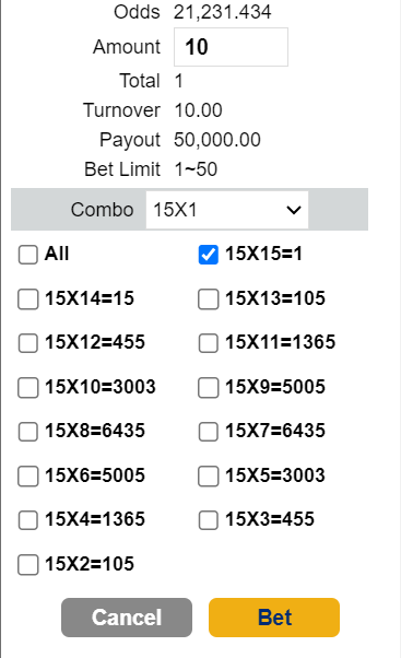 AA2888 Football Bet